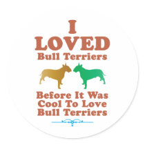 Bull Terrier Sticker