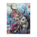 bullboy becomes a lion postcards