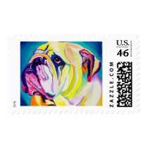 Bulldog #1 stamp