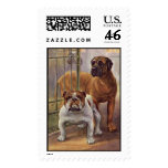 Bulldog and Mastiff Vintage Postage postage