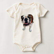 Bulldog Baby Onesie t-shirts