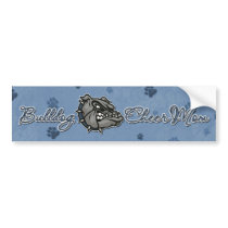 Bulldog Cheer Mom Bumper Stickers