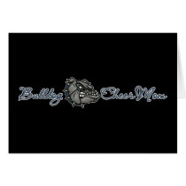 Bulldog Cheer Mom Card