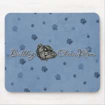 Bulldog Cheer Mom Mouse Pads