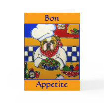 Bulldog Chef cards