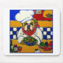 Bulldog Chef mousepads