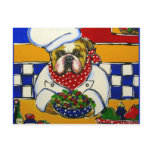 Bulldog Chef Post Cards