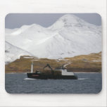 Bulldog, Crab Boat in Dutch Harbor, Alaska Mouse Pads