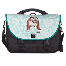 Bulldog; Cute Laptop Bag