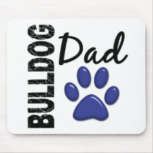 Bulldog Dad 2 Mouse Pads