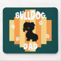Bulldog Dad Mousepad mousepads