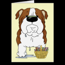 Bulldog - Easter Bone Hunt, Anyone? cards