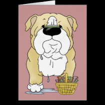 Bulldog - Easter Bone Hunt, Anyone? cards