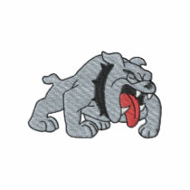 Bulldog embroidered shirts