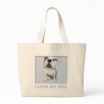 Bulldog (English) Love bags