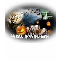 Bulldog Halloween Kids Unisex T-Shirt