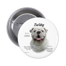 Bulldog History Design Buttons