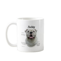 Bulldog History Design Coffee Mugs