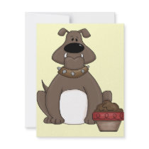 Bulldog invitations