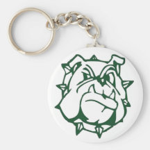 Bulldog Keychain