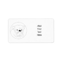 Bulldog Label Template