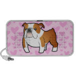 Bulldog Love (add a pattern) Travelling Speaker