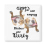 Bulldog Lovers Dishwasher Magnet