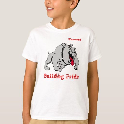 christmas bulldog t shirt