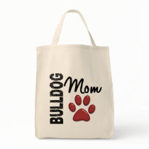 Bulldog Mom 2 Canvas Bags