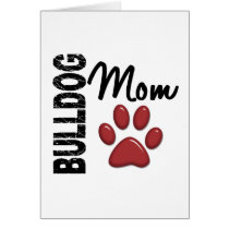 Bulldog Mom 2 Cards