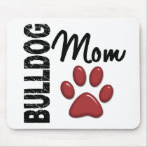 Bulldog Mom 2 Mousepads