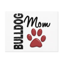 Bulldog Mom 2 Post Card