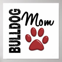 Bulldog Mom 2 Print