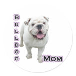 Bulldog Mom 4 - Sticker