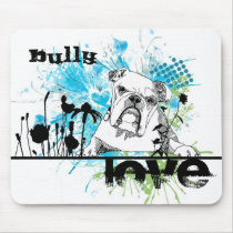 Bulldog mousepads by Chic_Boutique Bulldog mousepads