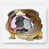 Bulldog Mousepad mousepad