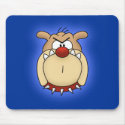 Bulldog Mousepad by psychoclowns Bulldog Mousepad