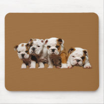 Bulldog Mousepad by normagolden Bulldog Mousepad