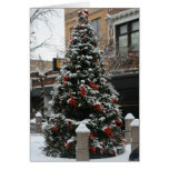 Bulldog Note Cards, Giddings Plaza Holiday Tree cards