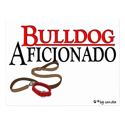 Bulldog Post Card