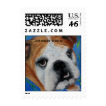 Bulldog Postage stamp