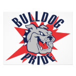 Bulldog Pride Personalized Announcement