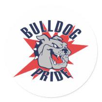 Bulldog Pride Stickers