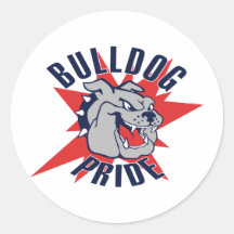 Bulldog Pride Stickers