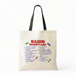 Bulldog Property Laws 2 Canvas Bag