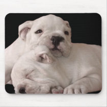 Bulldog Puppies mousepad