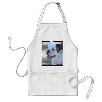 bulldog puppy apron by ritmoboxer bulldog puppy apron