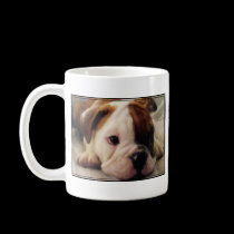 Bulldog puppy mug mugs