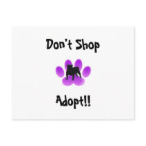 Bulldog Rescue Postcard