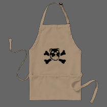 Bulldog Skull aprons